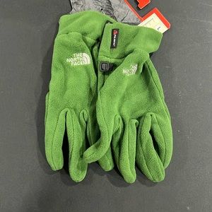 NWT The North Face Polartec Fleece Gloves Womens L
